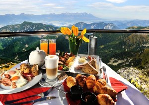 Chopok_Rotunda_raňajky