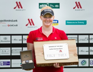Kylie Walker, winner of the Ladies German Open Presented by Marriott